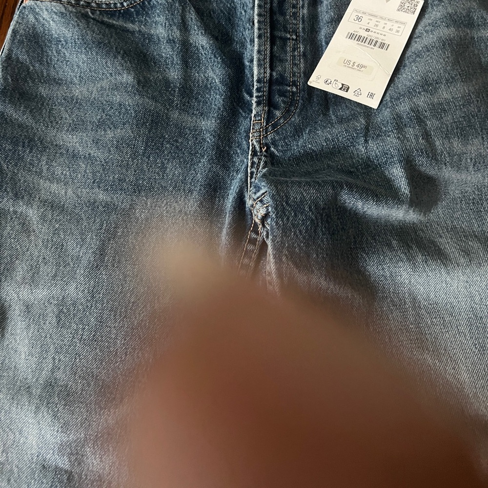 Zara Midrise boyfriend cut jeans - Picture 2 of 7